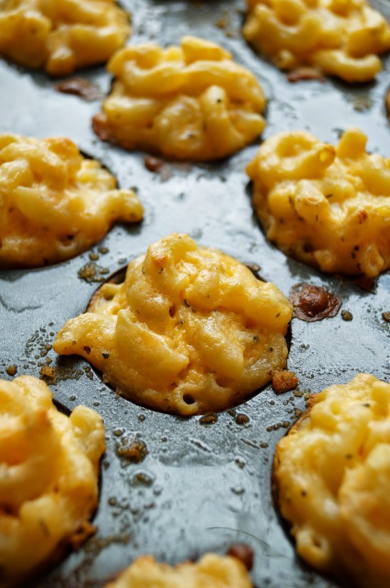 Macaroni And Cheese Bites Recipe Baked
 Mini Macaroni and Cheese Bites a deliciously cheesy game