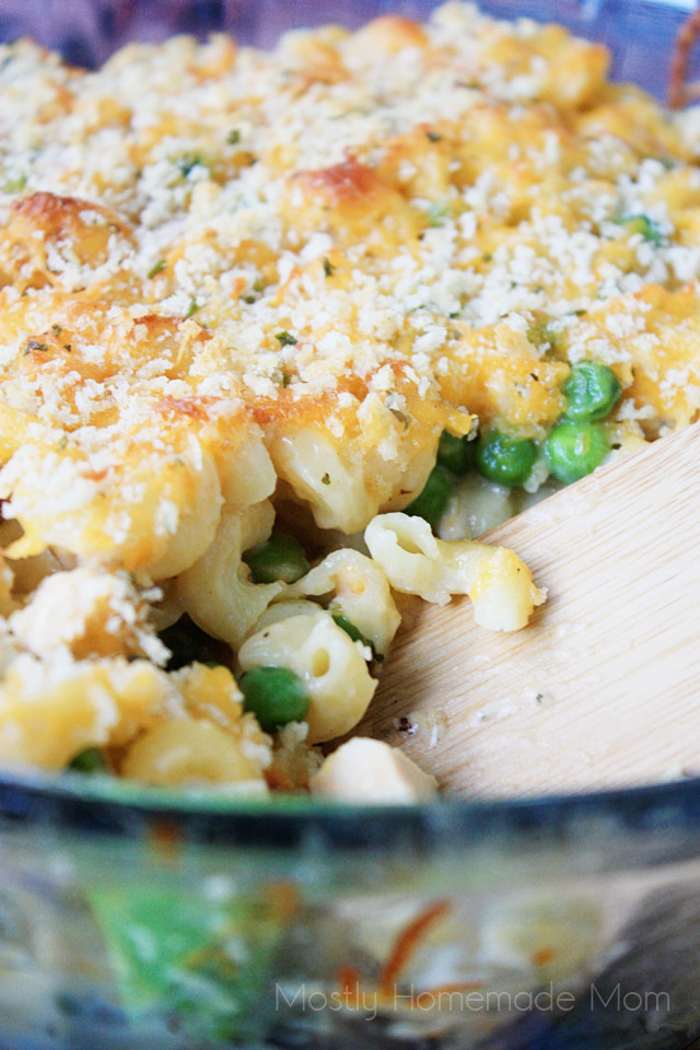 Macaroni And Cheese Casserole With Chicken
 Chicken Mac & Cheese Casserole