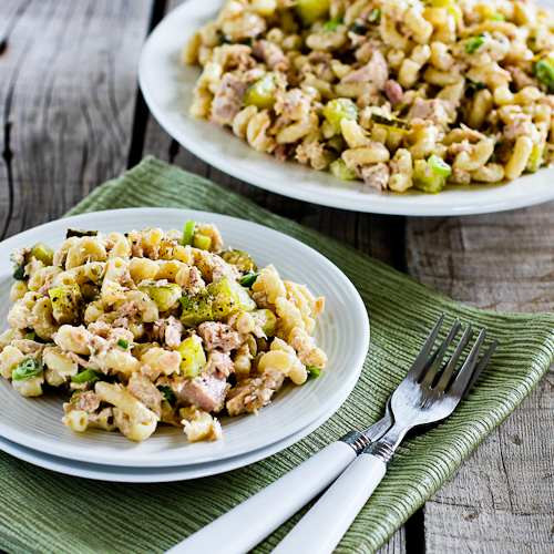 Macaroni Salad With Pickles
 Tuna and Macaroni Salad Recipe with Dill Pickles Capers
