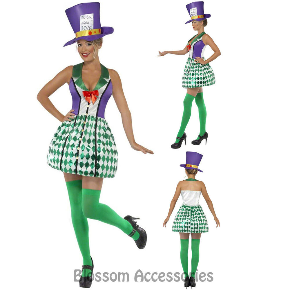 Mad Hatter Tea Party Costume Ideas
 CL289 Lady Mad Hatter Tea Party Costume Alice in
