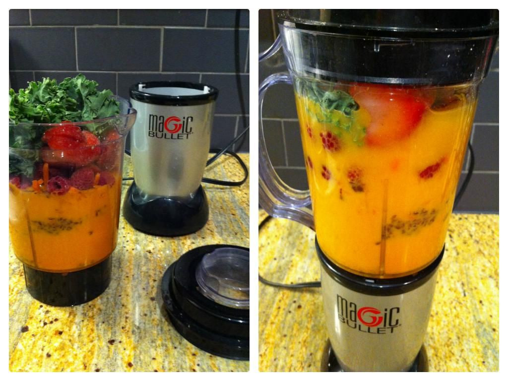 Magic Bullet Smoothies
 Booster Juice