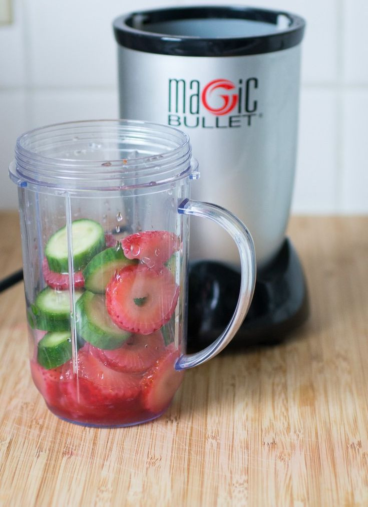 Magic Bullet Smoothies
 Strawberry Cucumber Smoothie