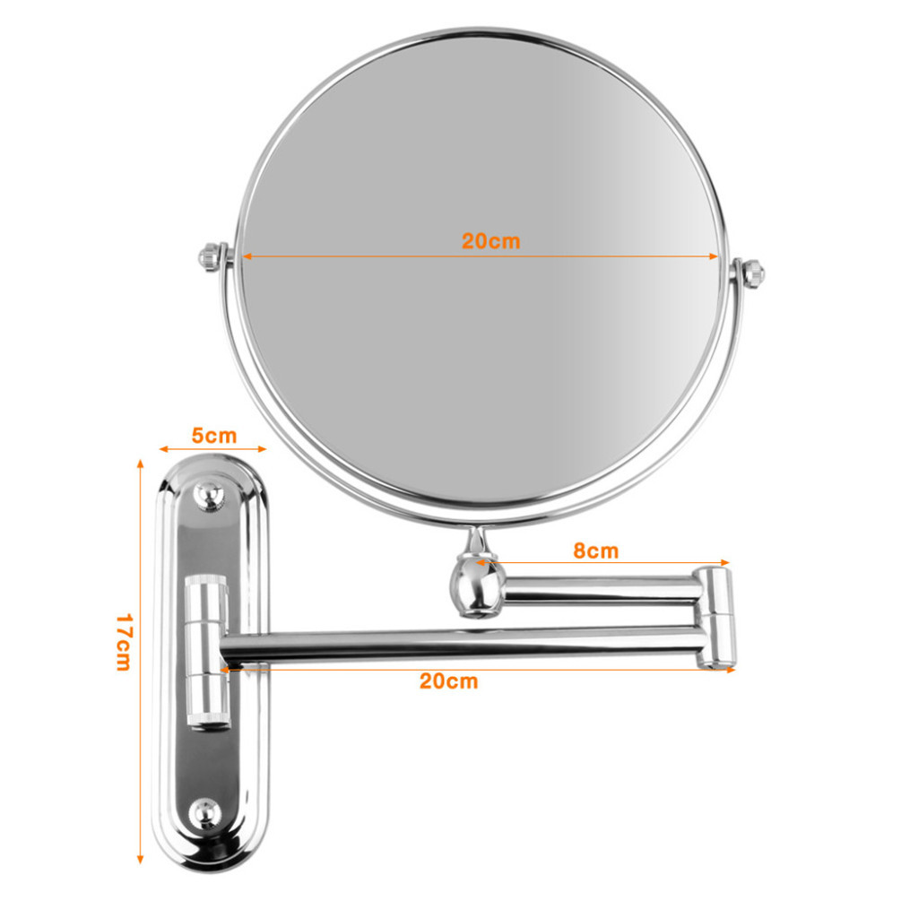 Magnifying Bathroom Mirrors
 Double Sided Wall Mount 1 10x Magnifying Cosmetic Shaving