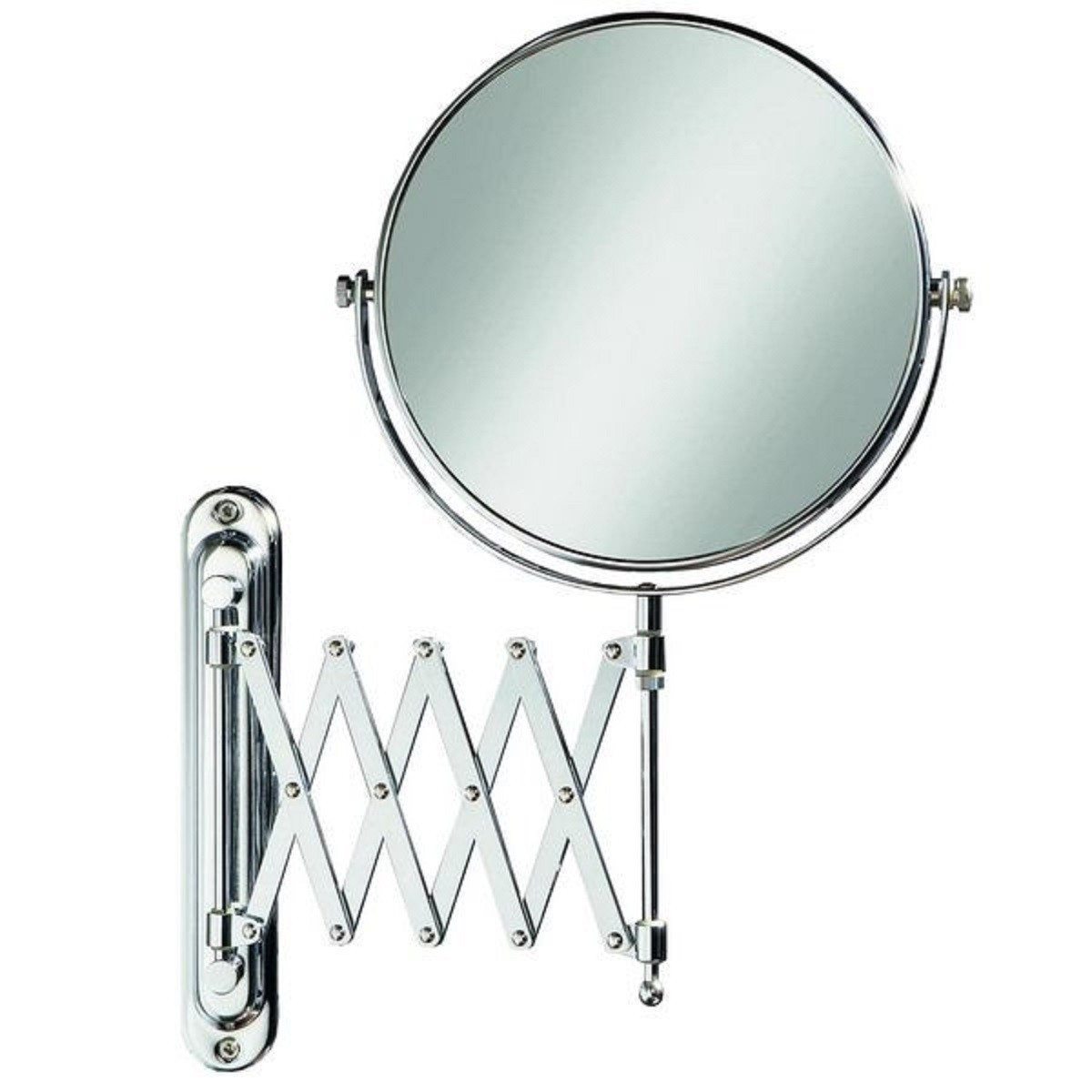 Magnifying Bathroom Mirrors
 HIB Rossi Extendable Magnifying Bathroom Mirror