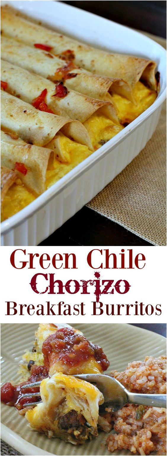 Make Ahead Breakfast Burritos For A Crowd
 Overnight Hatch Chile Breakfast Burritos