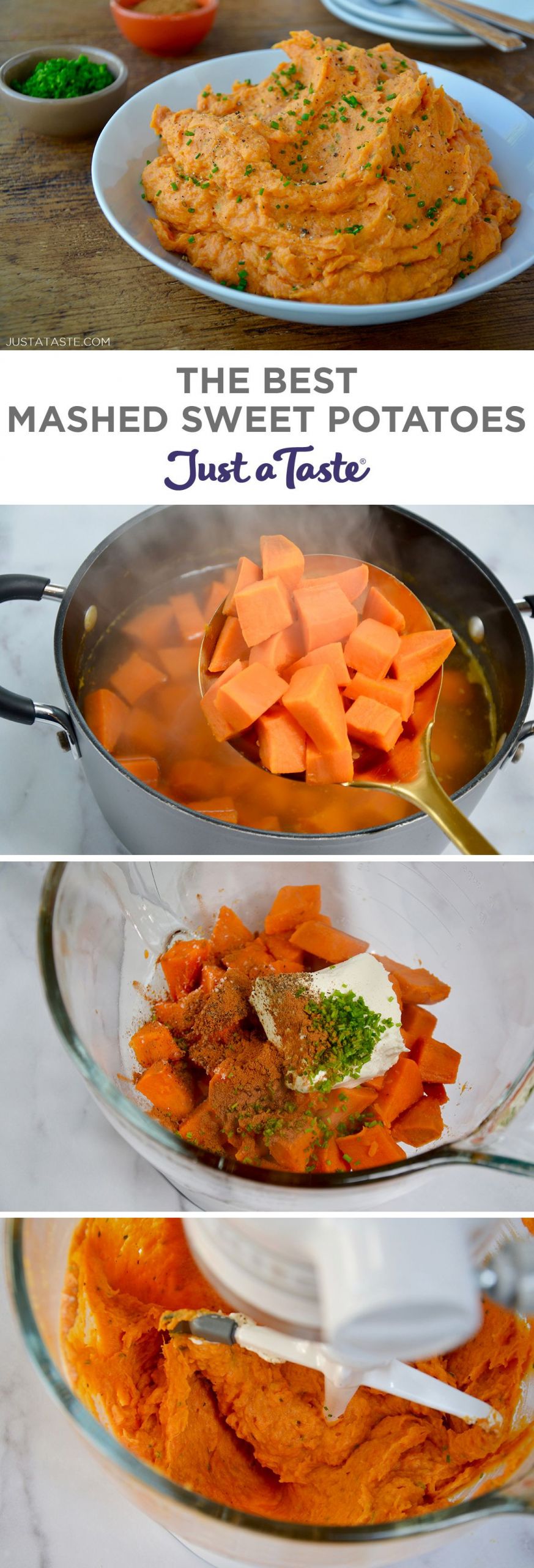 Make Ahead Mashed Sweet Potatoes
 This is the ultimate recipe for The Best Mashed Sweet