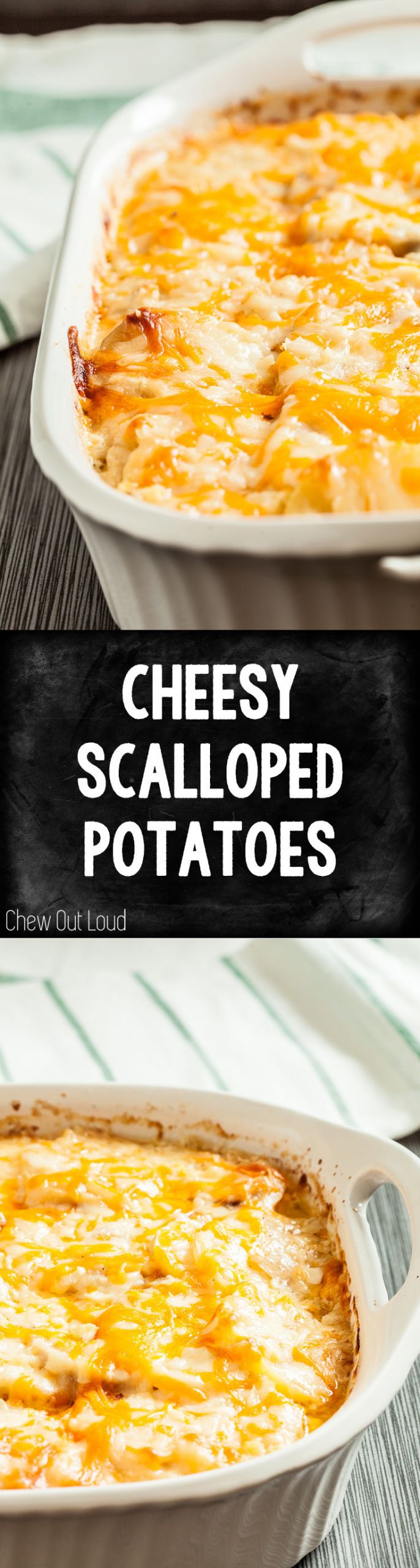 Make Ahead Scalloped Potatoes Recipe
 Cheesy Scalloped Potatoes Recipe