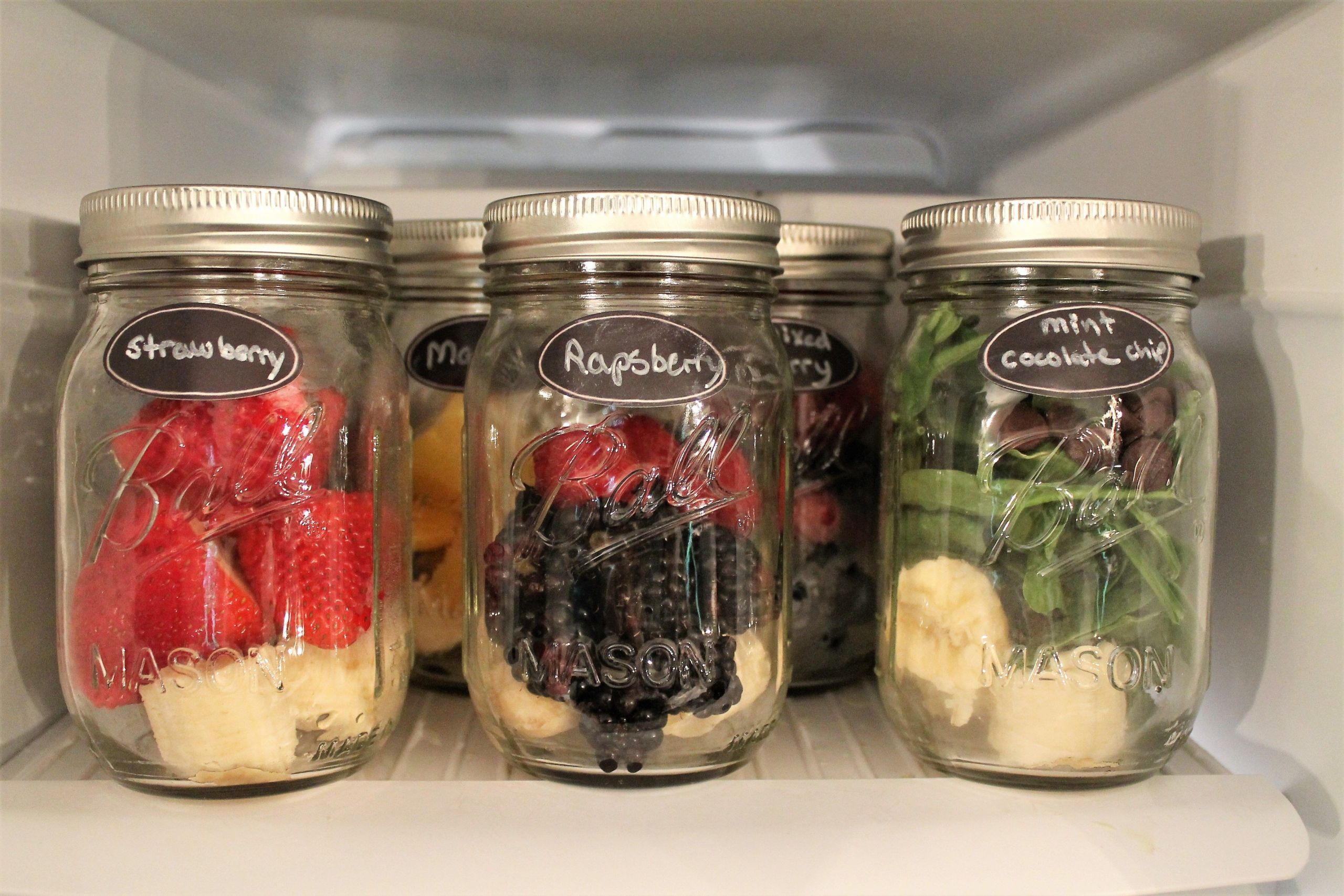 Make Ahead Smoothies In Mason Jars
 Mason jar smoothies can be made up in minutes for weeks