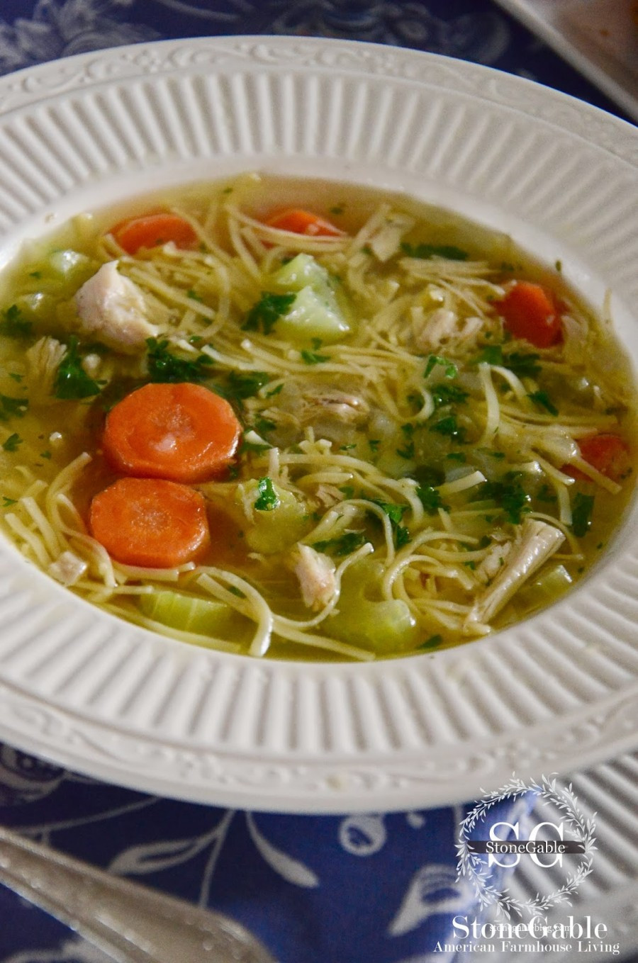Make Chicken Noodle Soup
 How To Make Perfect Chicken Noodle Soup StoneGable