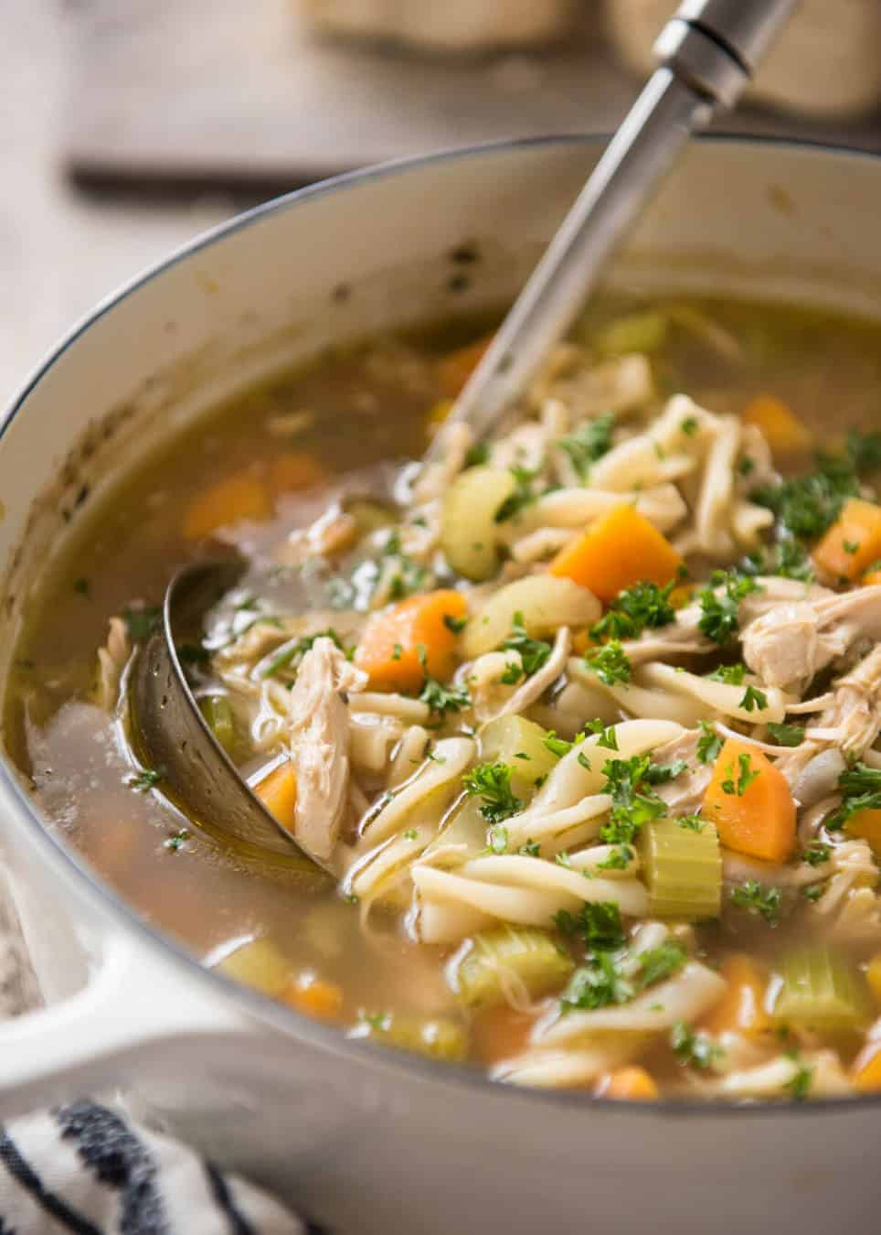 Make Chicken Noodle Soup
 Homemade Chicken Noodle Soup From Scratch