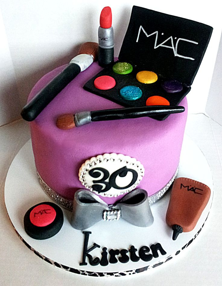 Makeup Birthday Cake
 Amazing Makeup Cake Ideas Page 3 of 21
