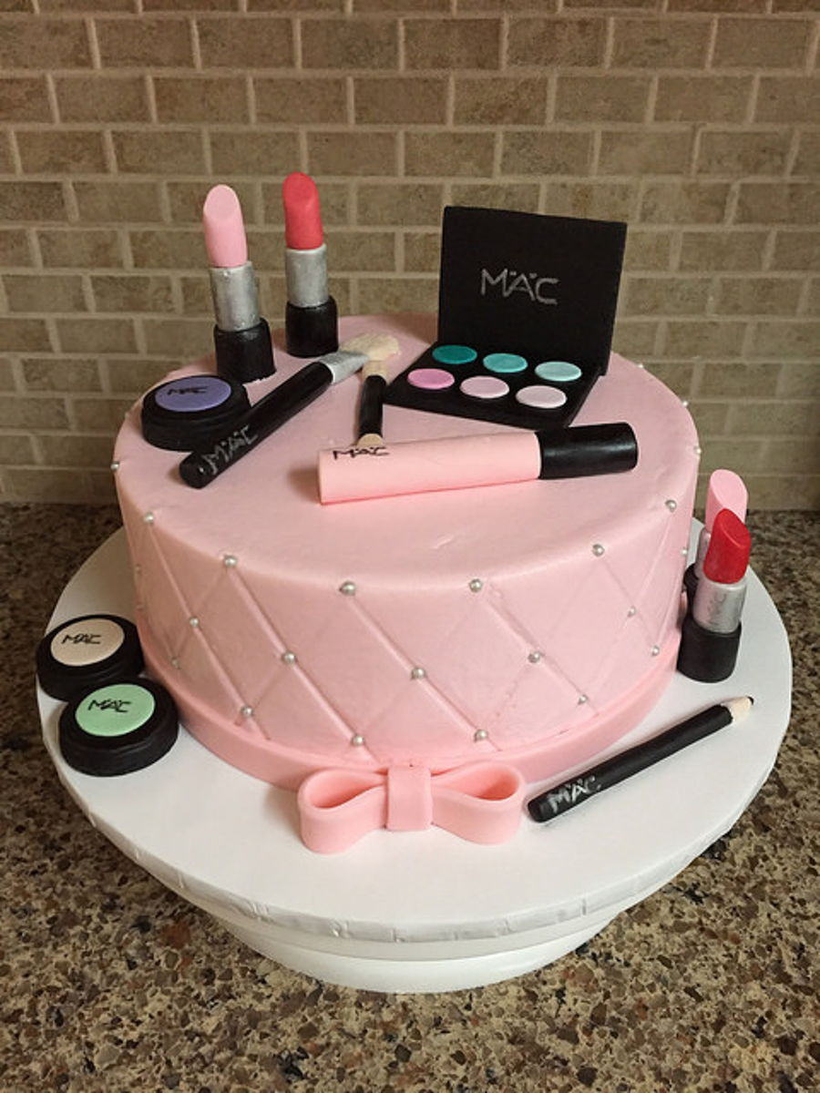 Makeup Birthday Cake
 Makeup Birthday Cake CakeCentral