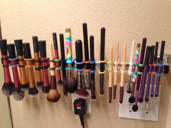 Makeup Brush Organizer DIY
 DIY Makeup Brush Organizer Ideas All For Fashions