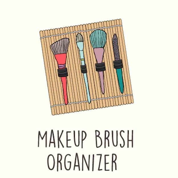 Makeup Brush Organizer DIY
 13 Fun DIY Makeup Organizer Ideas For Proper Storage