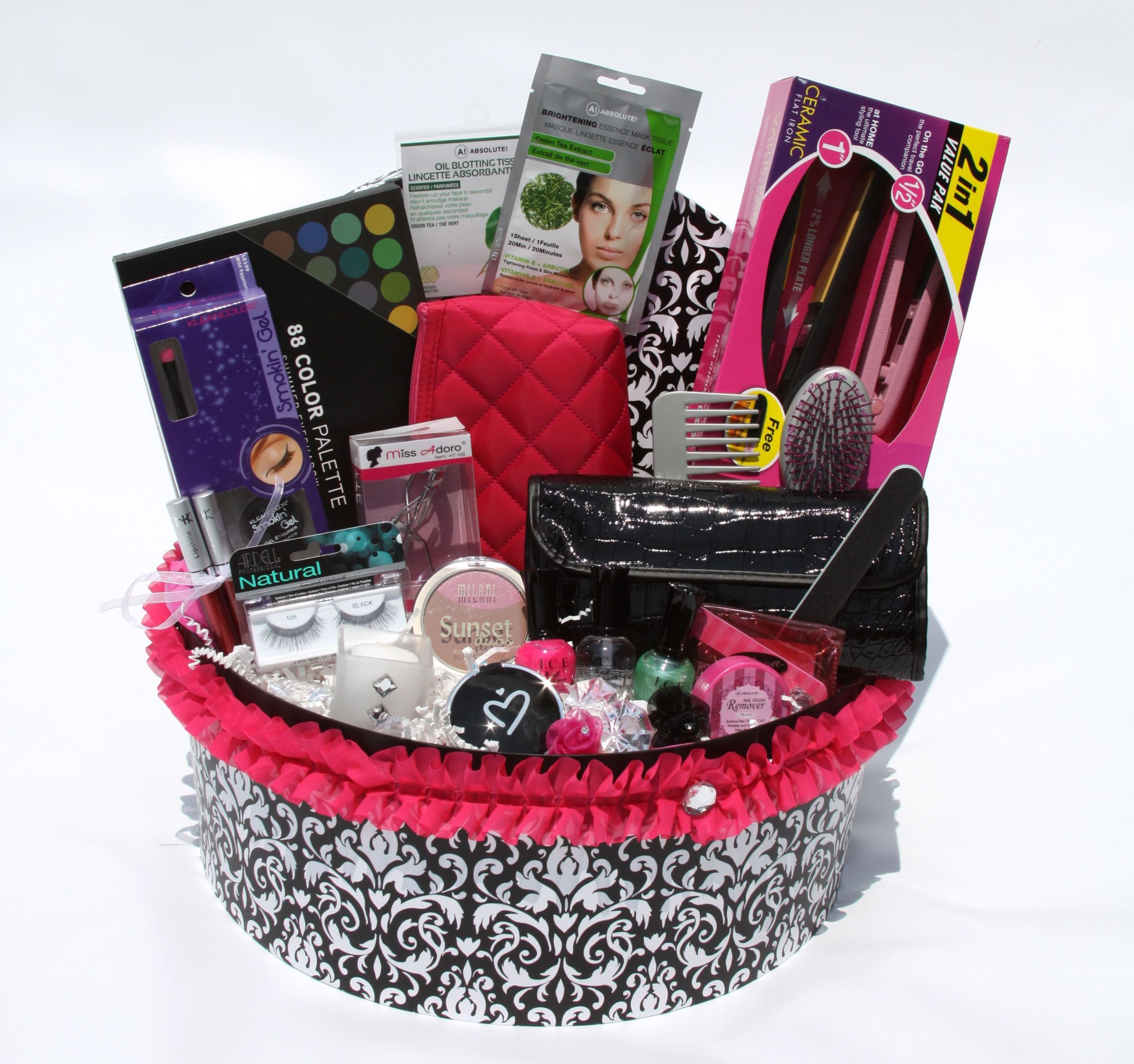 Makeup Gift Basket Ideas
 Check out these beautiful t baskets of profits go