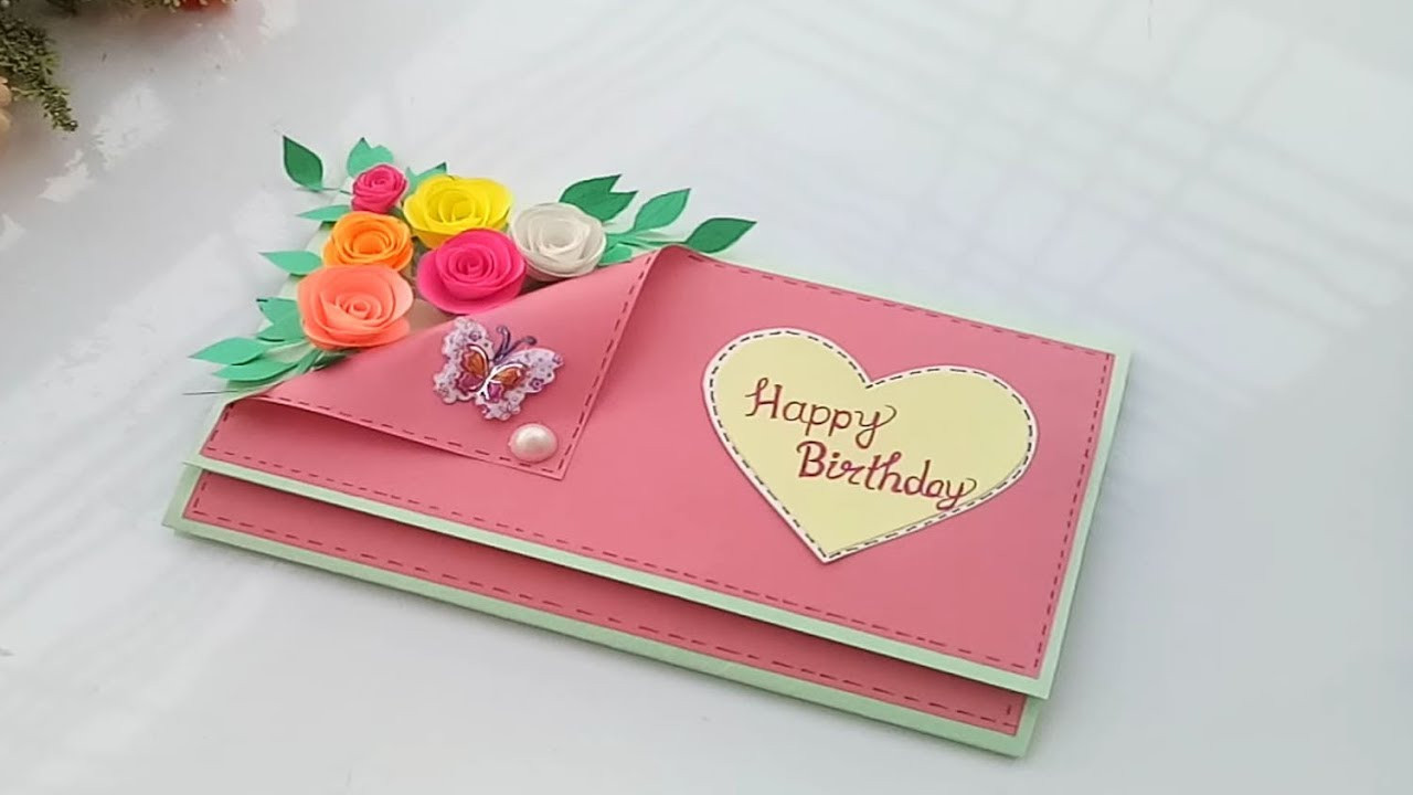 Making Birthday Cards
 Beautiful Handmade Birthday card Birthday card idea