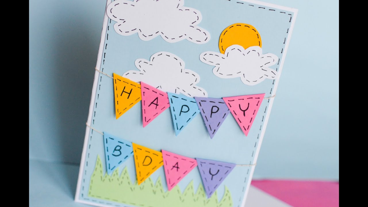 Making Birthday Cards
 How to Make Greeting Birthday Card Step by Step