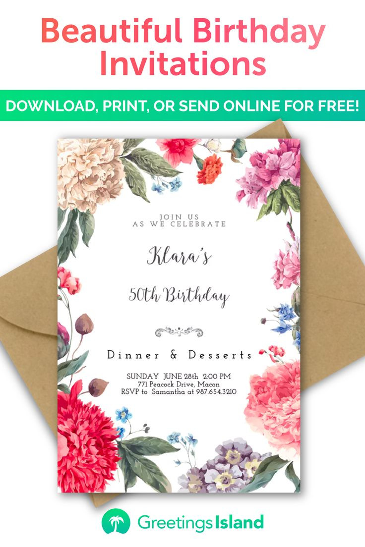 Making Birthday Invitations
 Create your own birthday invitation in minutes Download