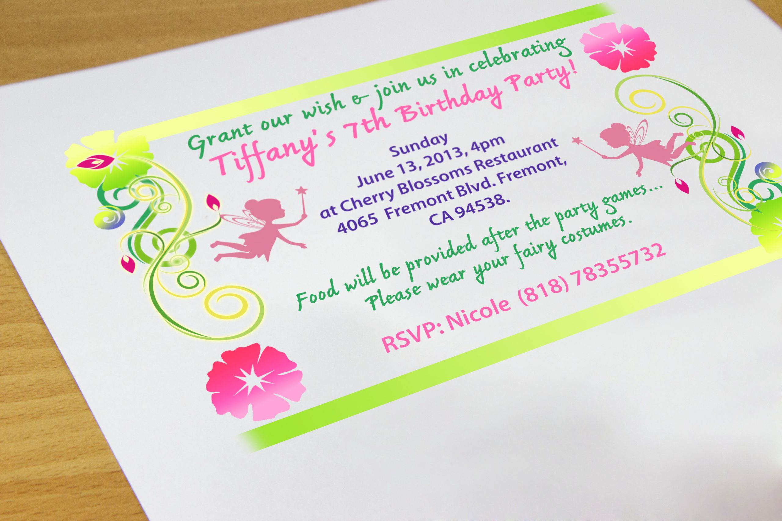 Making Birthday Invitations
 How to Create Your Own Birthday Invitations 7 Steps