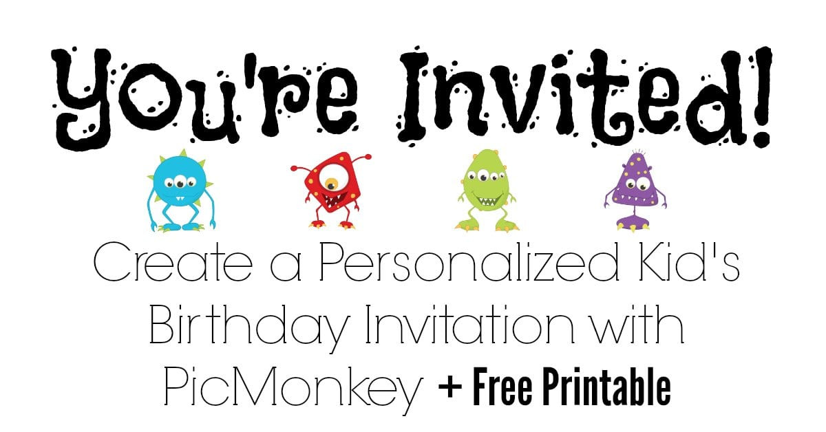 Making Birthday Invitations
 Create a Personalized Kid s Birthday Invitation with