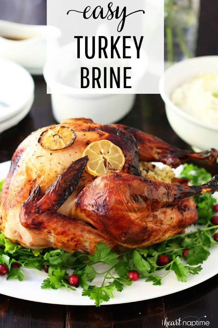 Making Brine For Turkey
 EASY 3 Ingre nt Turkey Brine Recipe I Heart Naptime