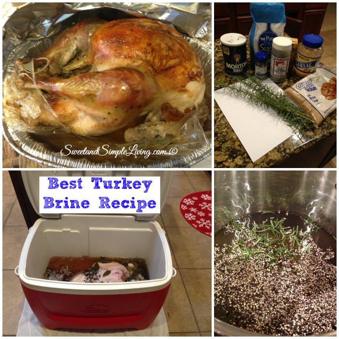 Making Brine For Turkey
 Best Turkey Brine Recipe Sweet and Simple Living