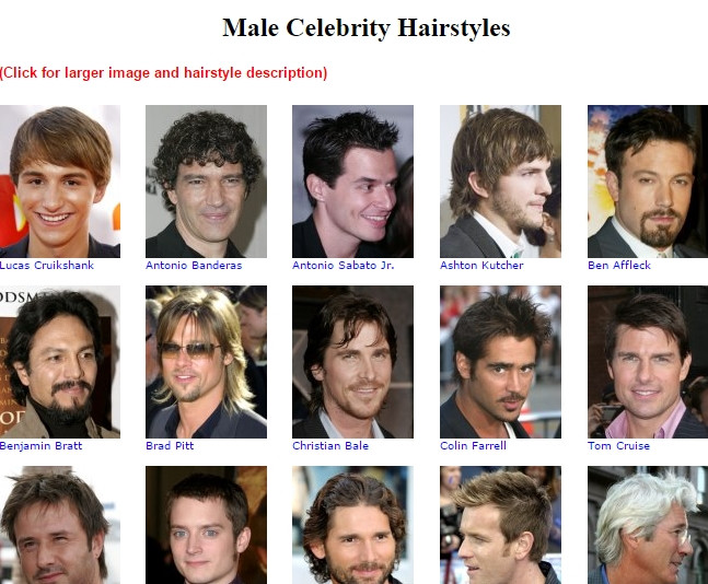 Male Haircuts Names
 4 Free Websites To Learn Different Hairstyles For Men