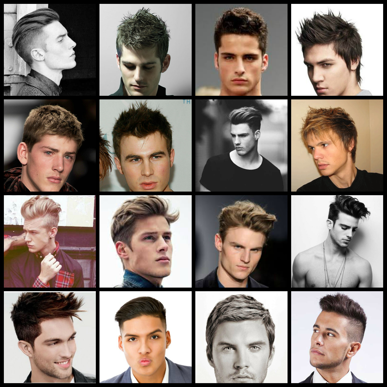 Male Haircuts Names
 Hair Types Men