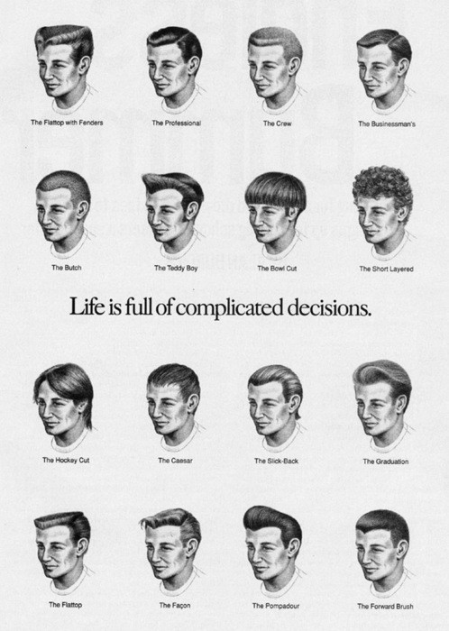 Male Haircuts Names
 The Hair Hall of Fame August 2011