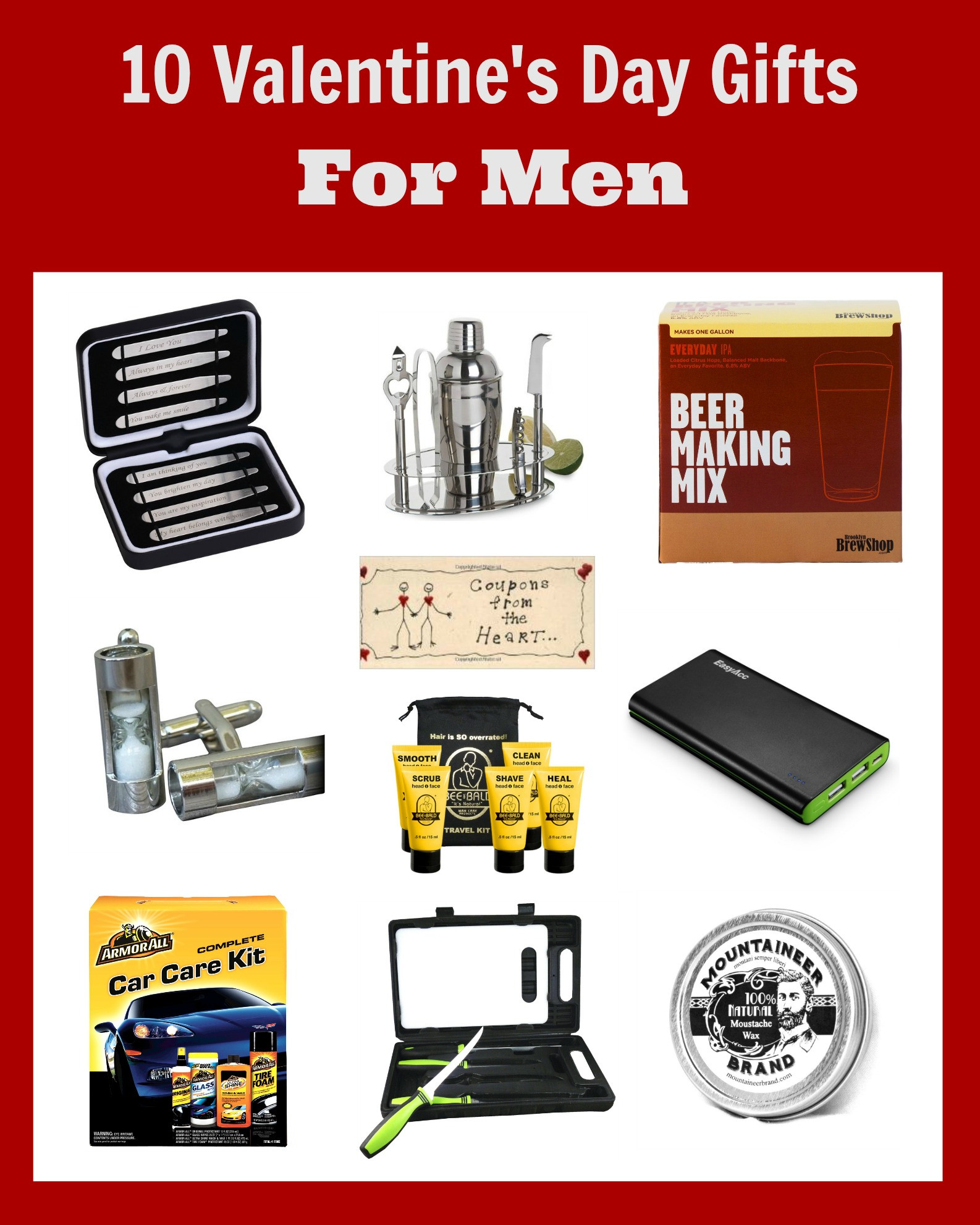 Man Valentines Day Gift Ideas
 Valentine Gifts for Men Ideas They Will Love