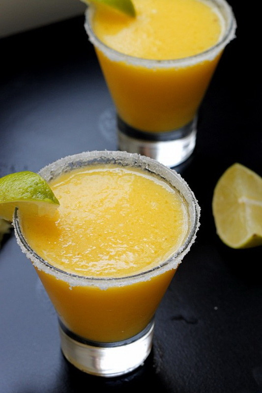 Mango Cocktail Recipes
 Frozen Mango Pineapple Cocktail – Alcoholic Holiday Party