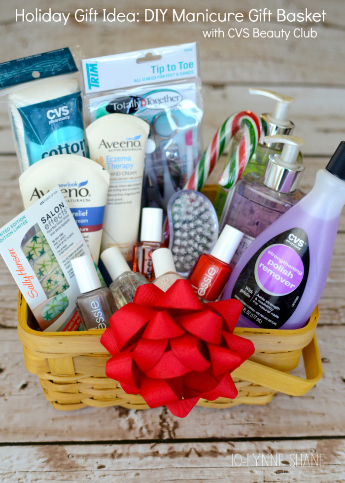 Manicure Gift Basket Ideas
 Holiday Gift Idea DIY Manicure Gift Basket