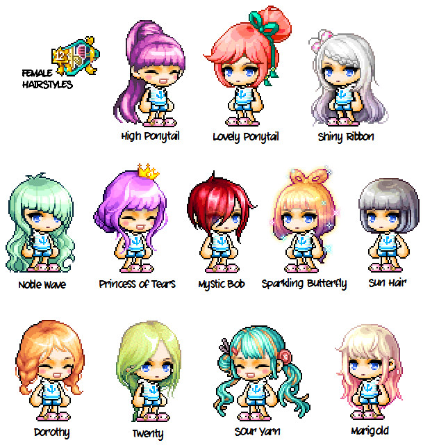 Maplestory Hairstyles Female
 Maplestory Hairstyles 2018 Hairstyles By Unixcode