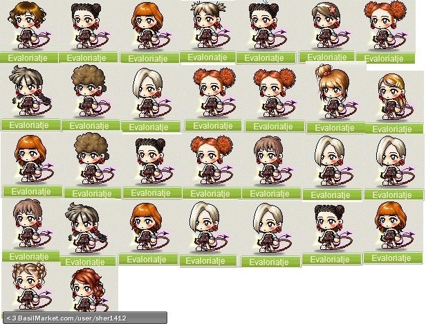 Maplestory Hairstyles Female
 BasilMarket Don t do exp hair starring evelien d