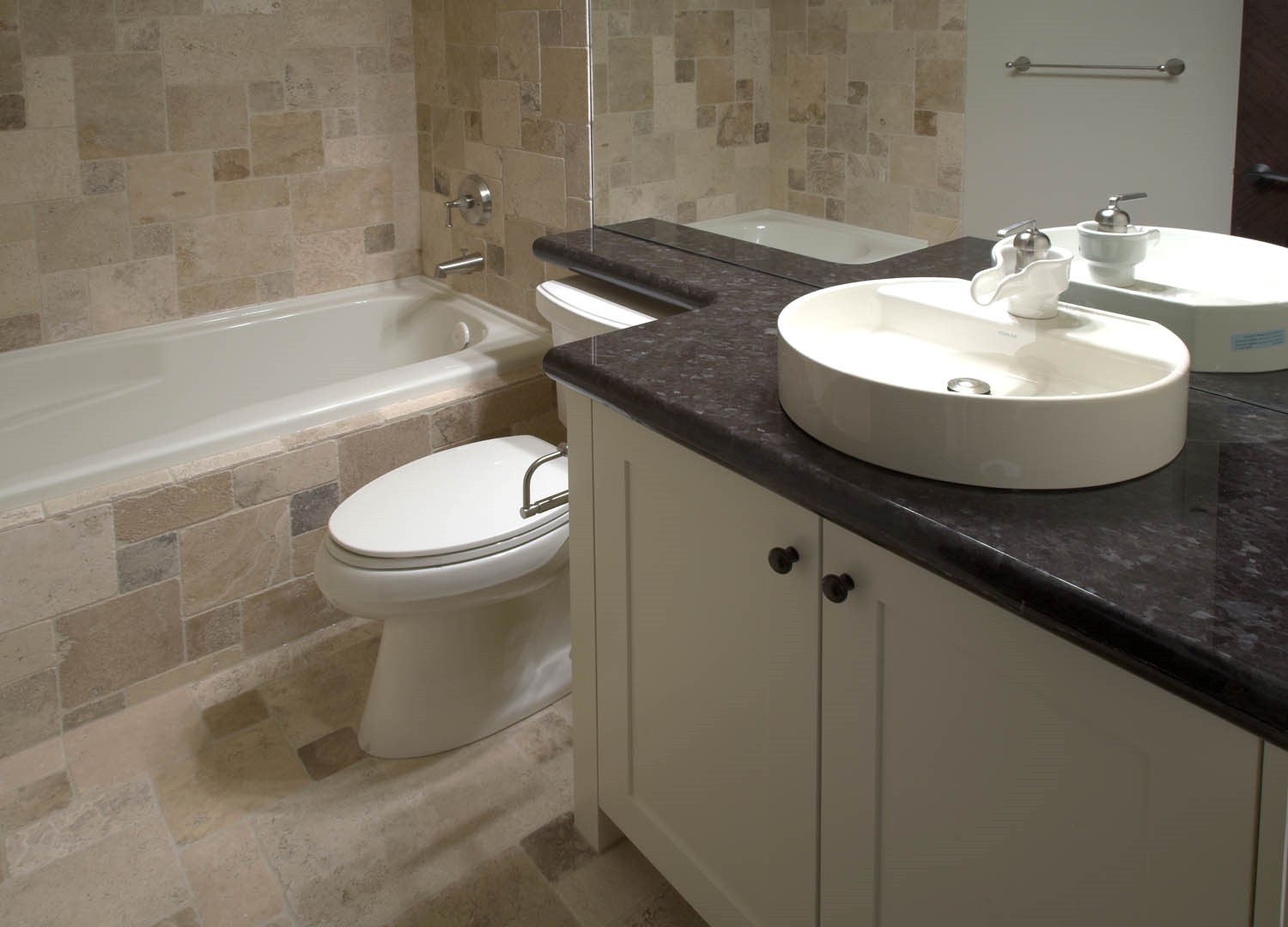 Marble Bathroom Sink Countertop
 Kitchen & Bath Countertop Installation s in Brevard