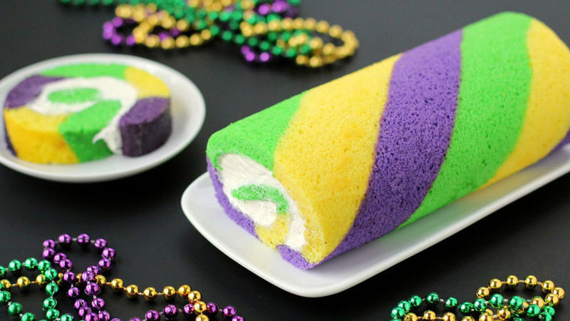 Mardi Gras King Cake Recipe
 Mardi Gras King Cake Roll Recipe Tablespoon