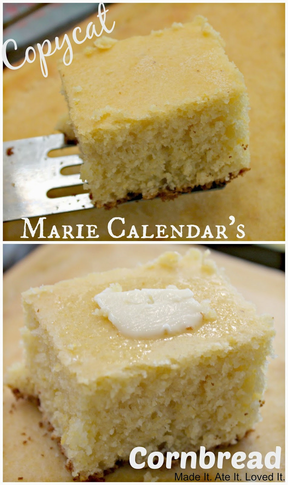 Marie Calendar Corn Bread Recipe
 Copycat Marie Calendar’s Cornbread – Made It Ate It