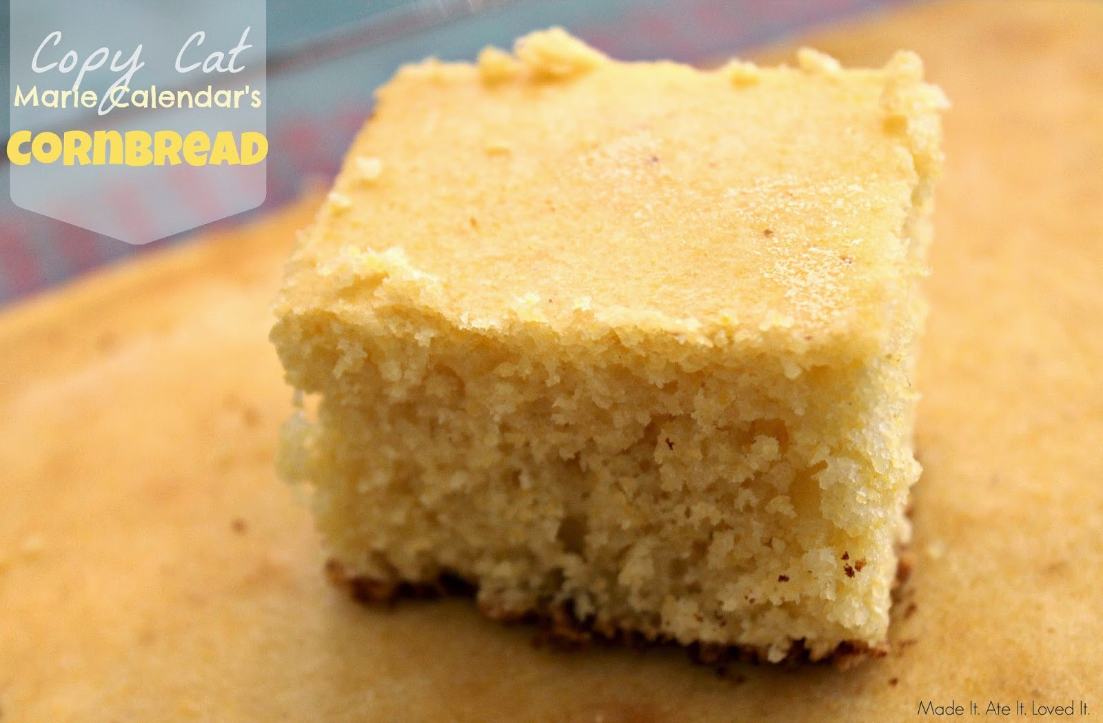 Marie Calendar Corn Bread Recipe
 Copycat Marie Calendar’s Cornbread – Made It Ate It