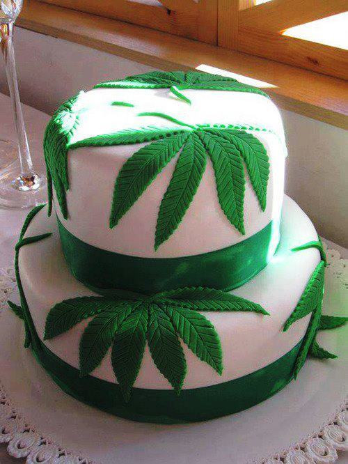 Marijuana Birthday Cake
 cannabis cake