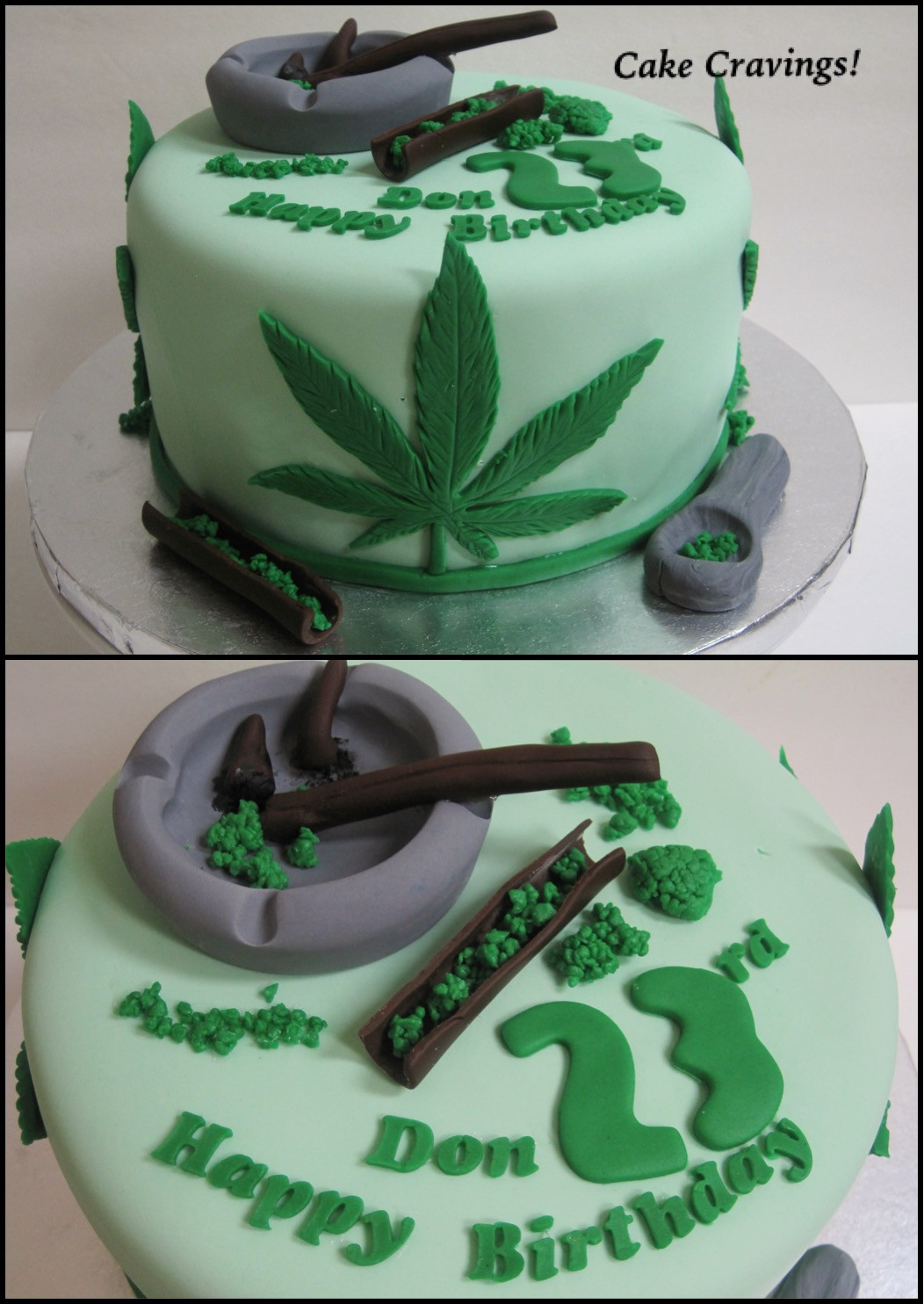 Marijuana Birthday Cake
 Marijuana Birthday Cakes