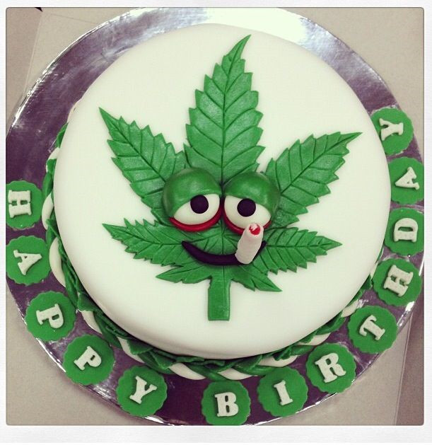 Marijuana Birthday Cake
 Weed birthday cake