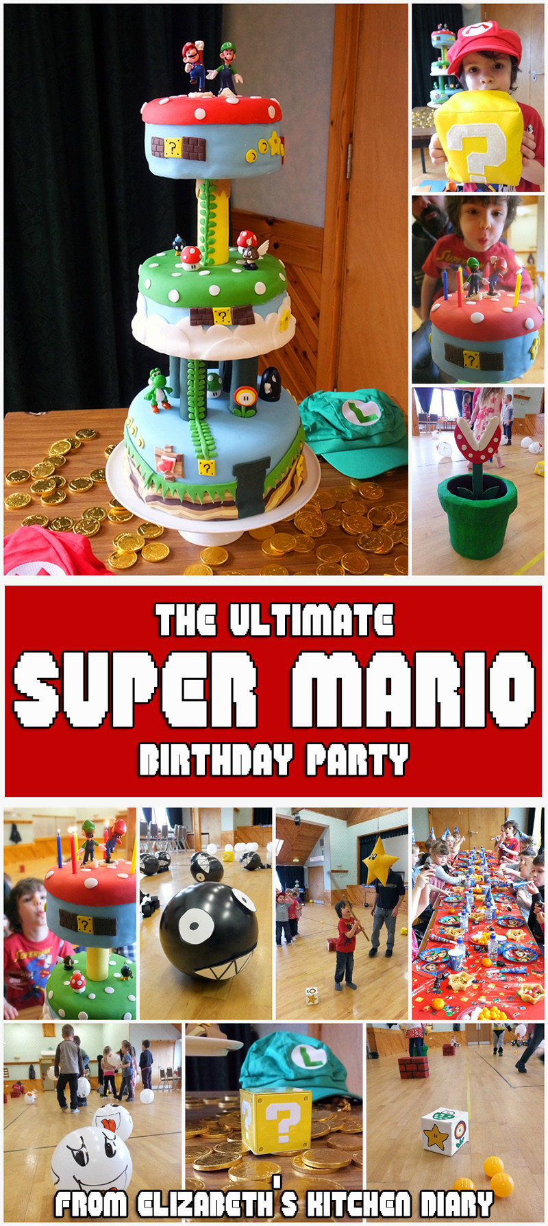 Mario Birthday Decorations
 The Ultimate Super Mario Bros Birthday Party Elizabeth