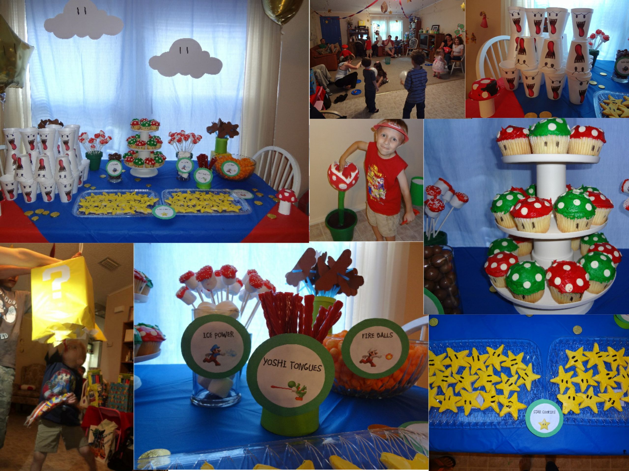 Mario Birthday Decorations
 Mario Party Decorations