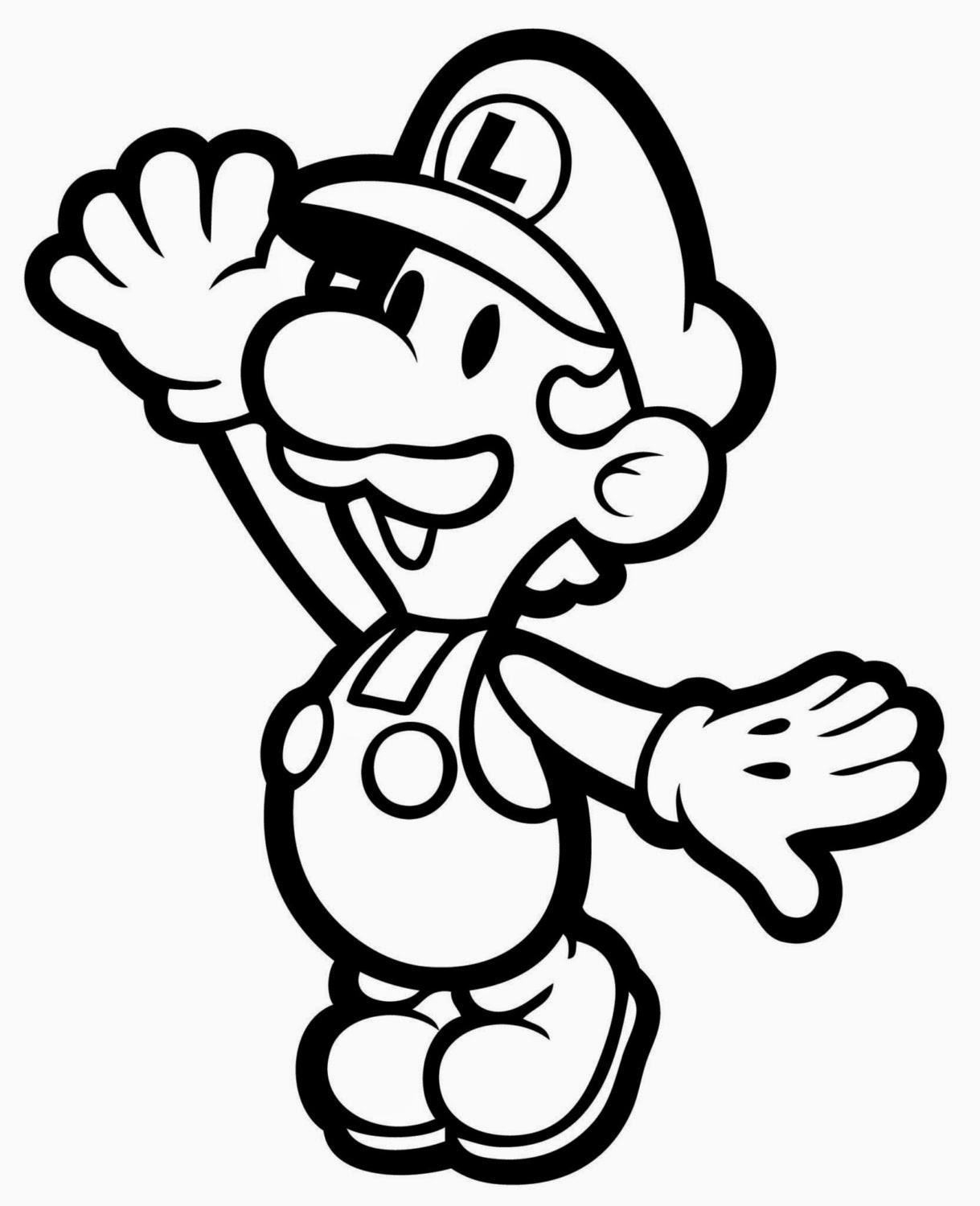 Mario Printable Coloring Pages
 Coloring Pages Mario Coloring Pages Free and Printable