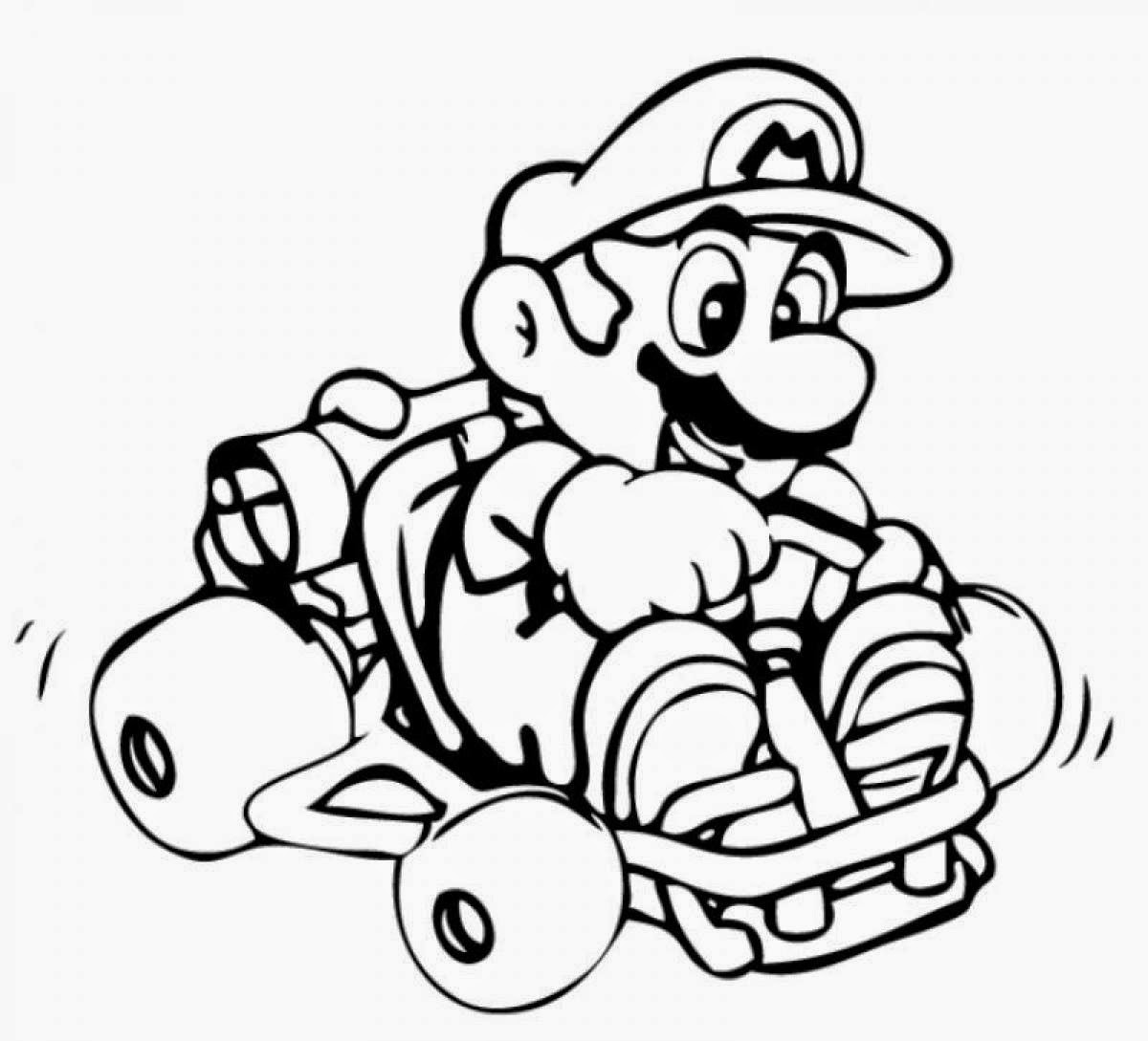 Mario Printable Coloring Pages
 Coloring Pages Mario Coloring Pages Free and Printable