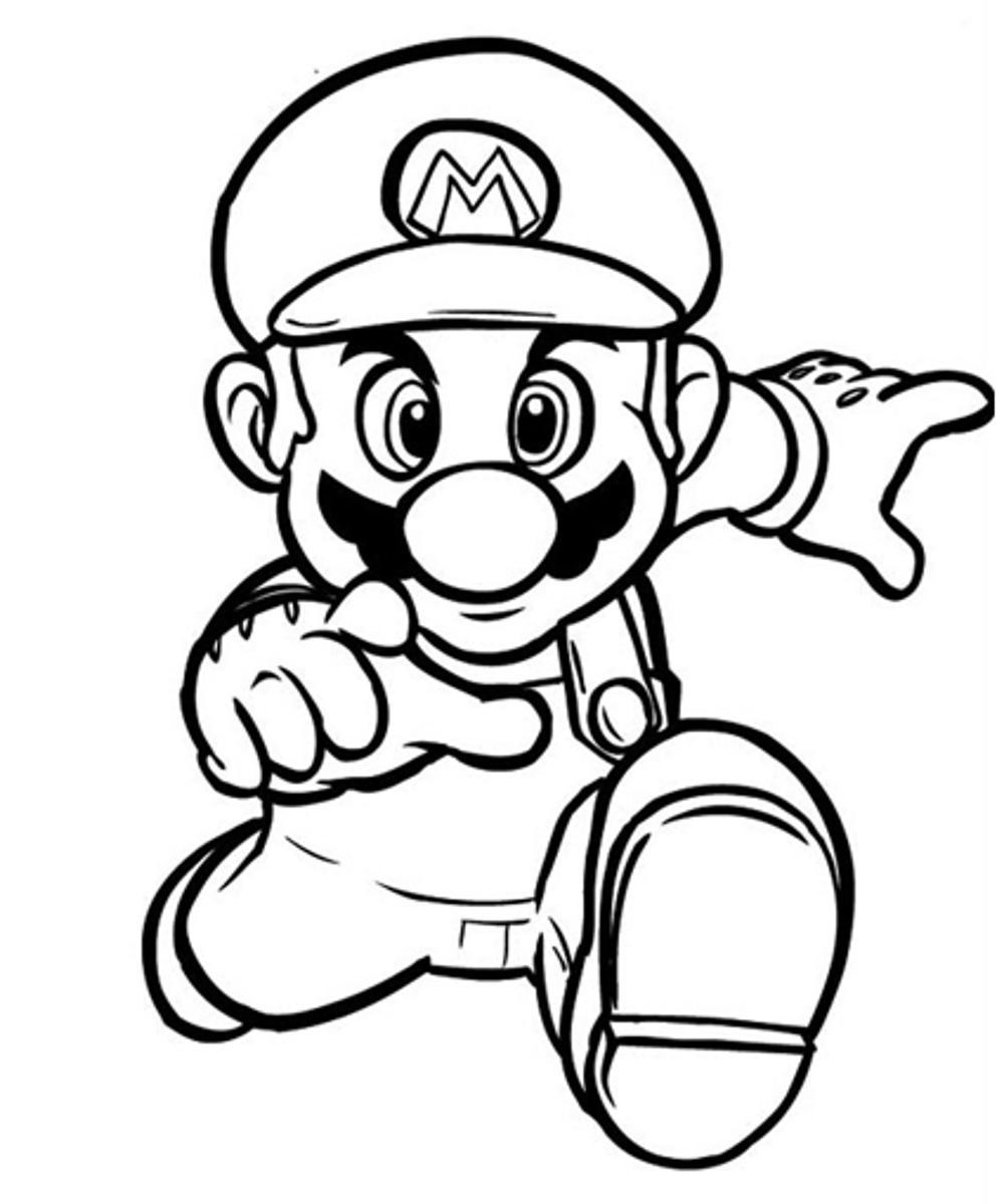 Mario Printable Coloring Pages
 Mario Coloring Pages Themes – Best Apps For Kids