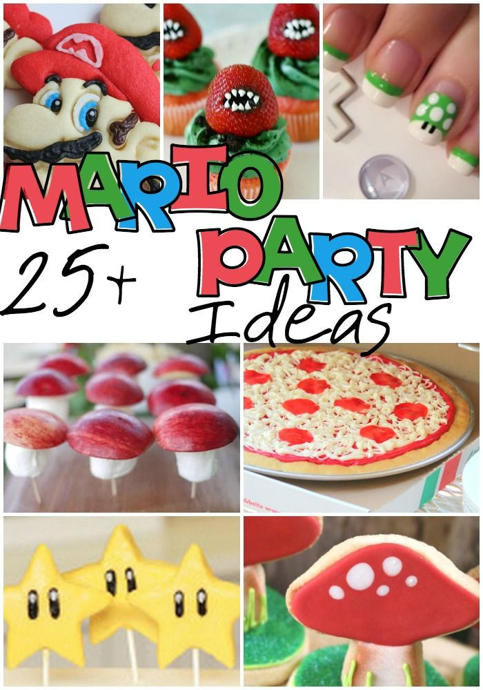 Mario Themed Birthday Party Ideas
 25 Mario Party Ideas Characters Pinterest
