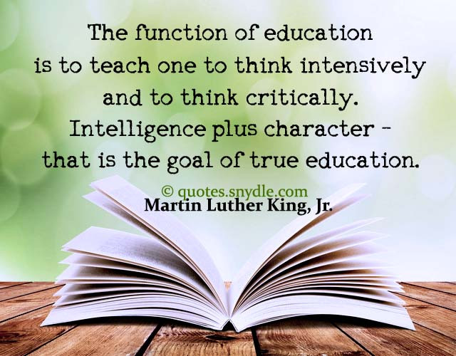 Martin Luther King Education Quote
 31 Remarkable Martin Luther King Jr Quotes and Sayings
