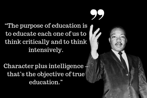 Martin Luther King Education Quote
 Powerful Martin Luther King Jr Quotes Education for