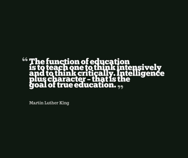 Martin Luther King Education Quote
 13 Martin Luther King Jr Quotes Education That YOU Need
